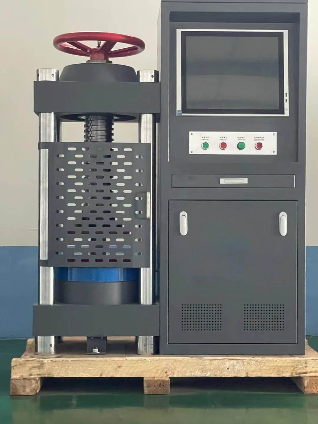 2000KN Automatisk Computer Beton Kompression Test Maskine