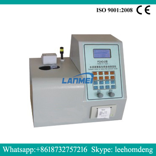 Laboratoriecementfri calciumoxidtester