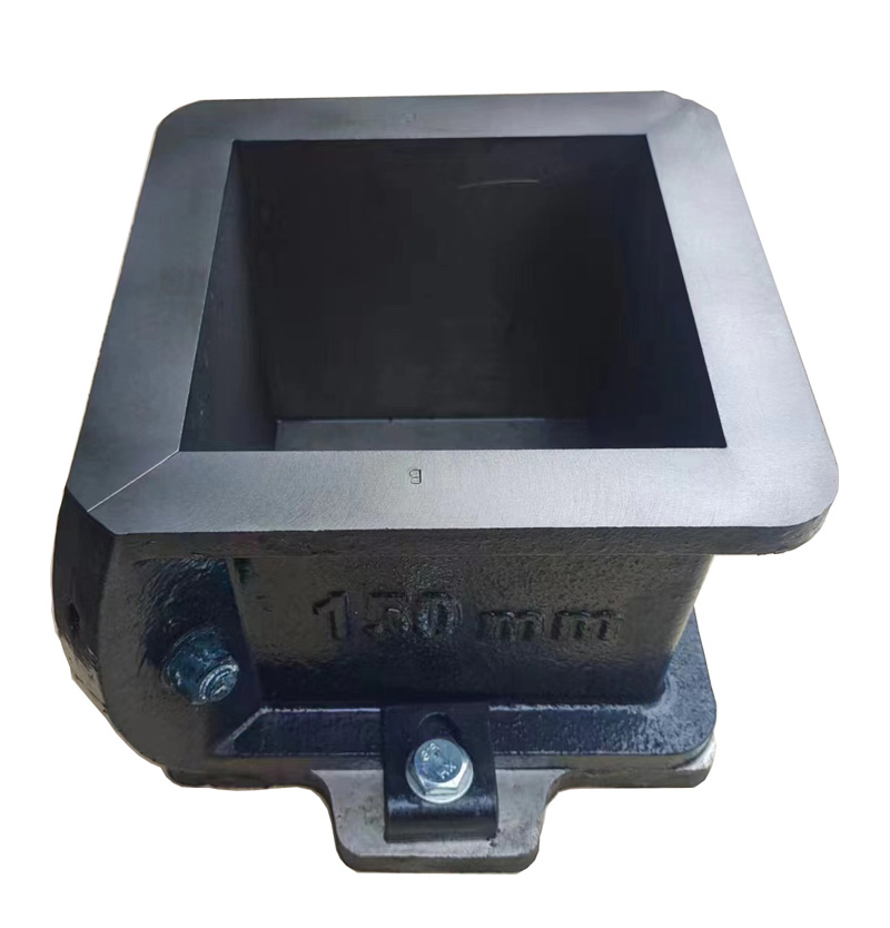 Stål Cement Cube Testing Mould