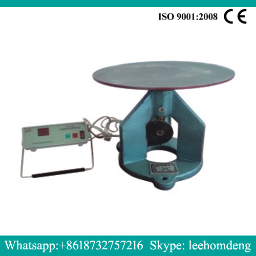 Cementmørtelefon Flow Table Apparat til Cementmørtelefon Fluidity Tester