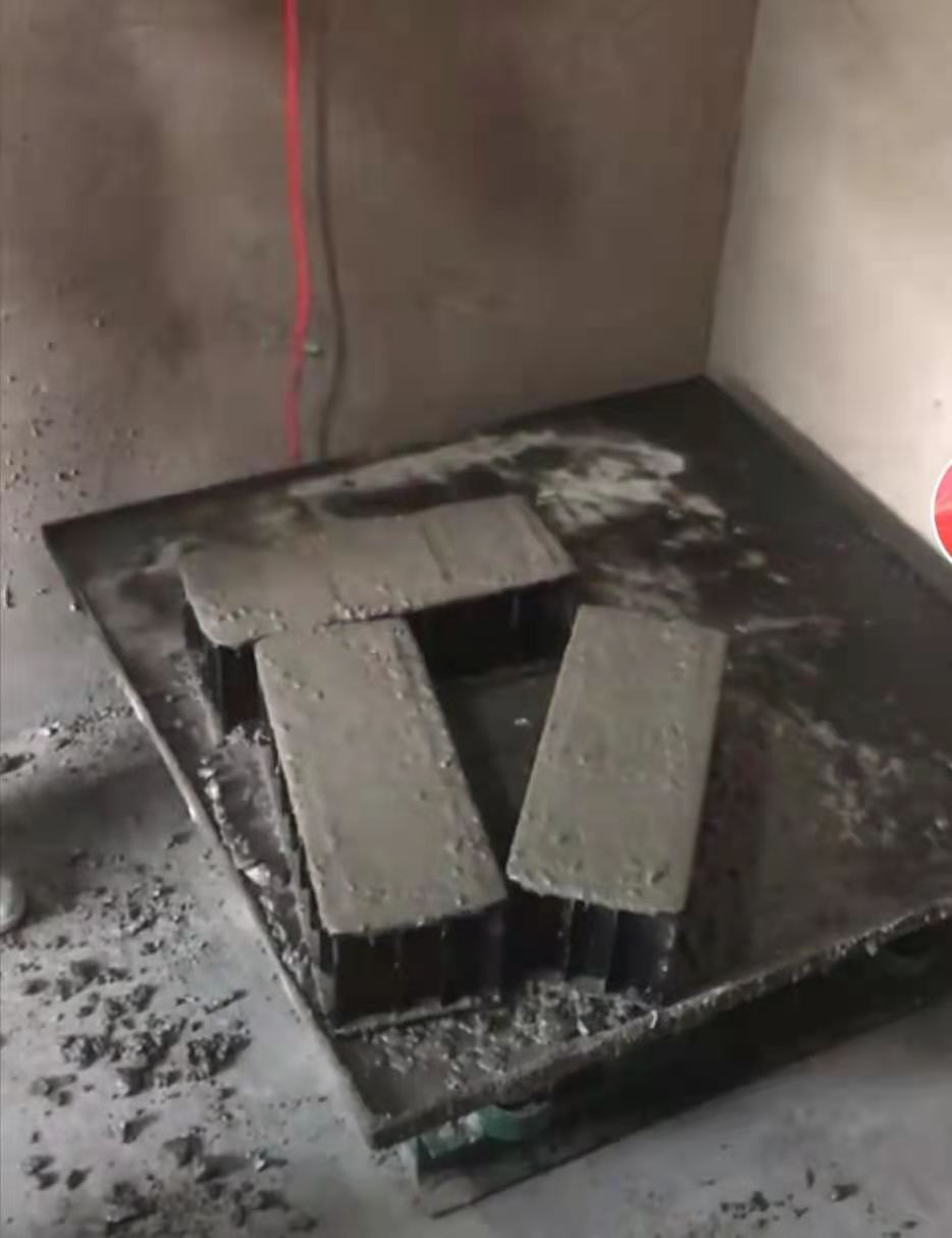 Hot sælgende vibrationsbord til betonforme