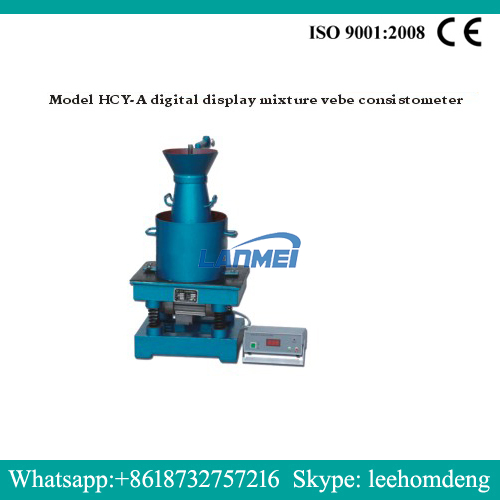 Beton Digital DisSpil Vebe Konsistens Meter