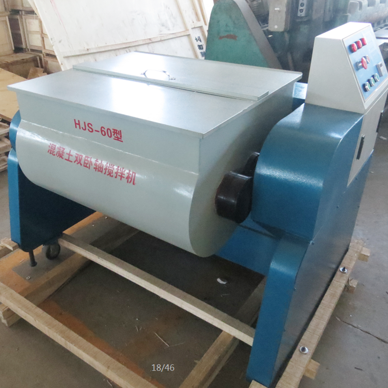 HJS-60 dobbelt vandret aksel laboratoriebetonblander