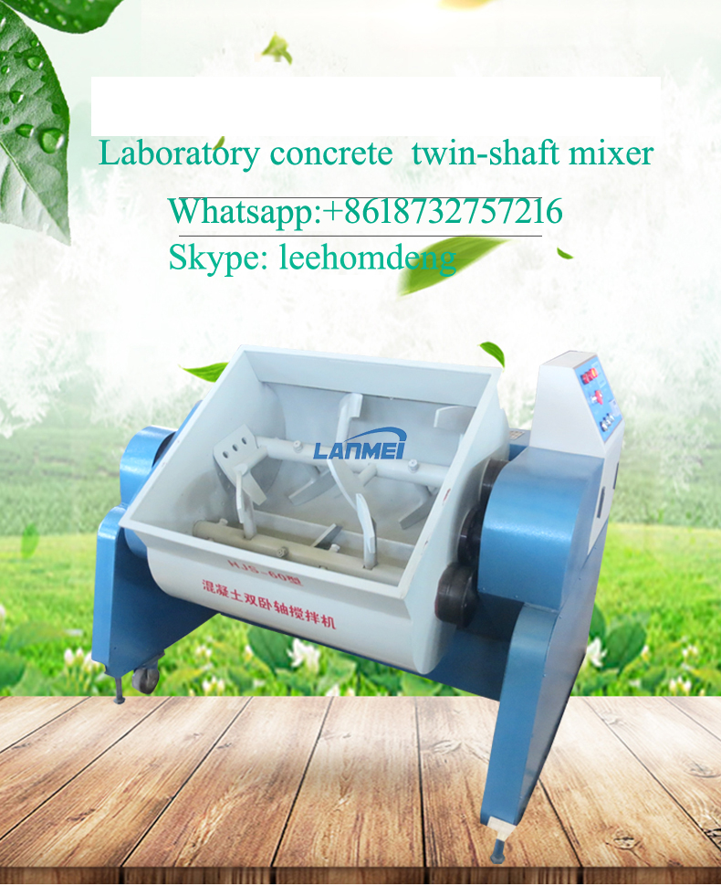 Beton Laboratorium Twin-aksel Mixer