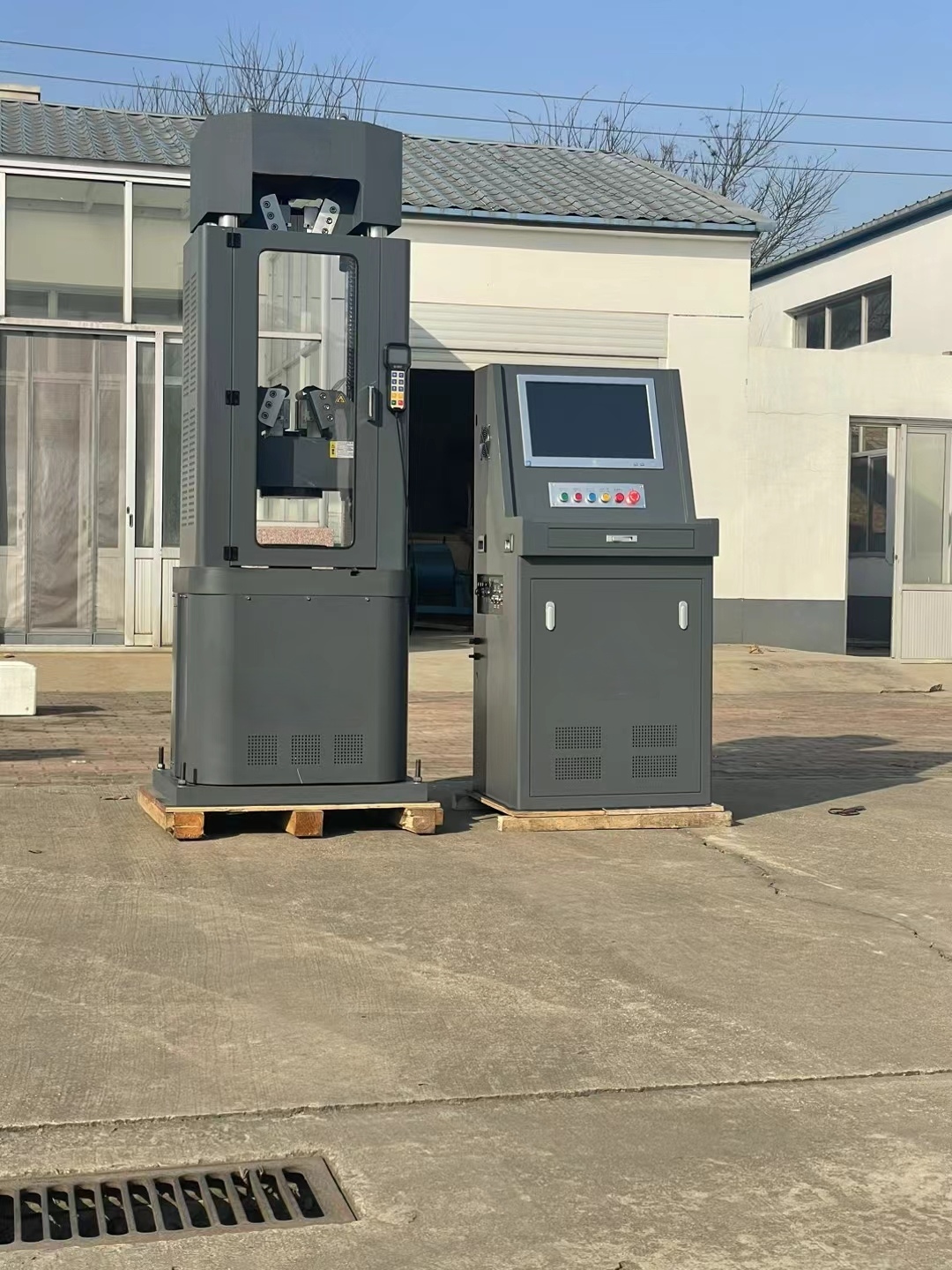Hydraulisk Servo Universal Testmaskine