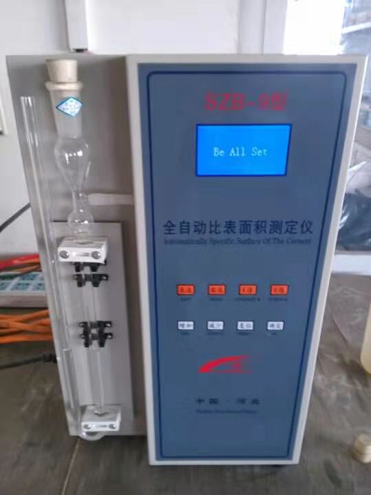 Cementspecifik overfladeareal tester
