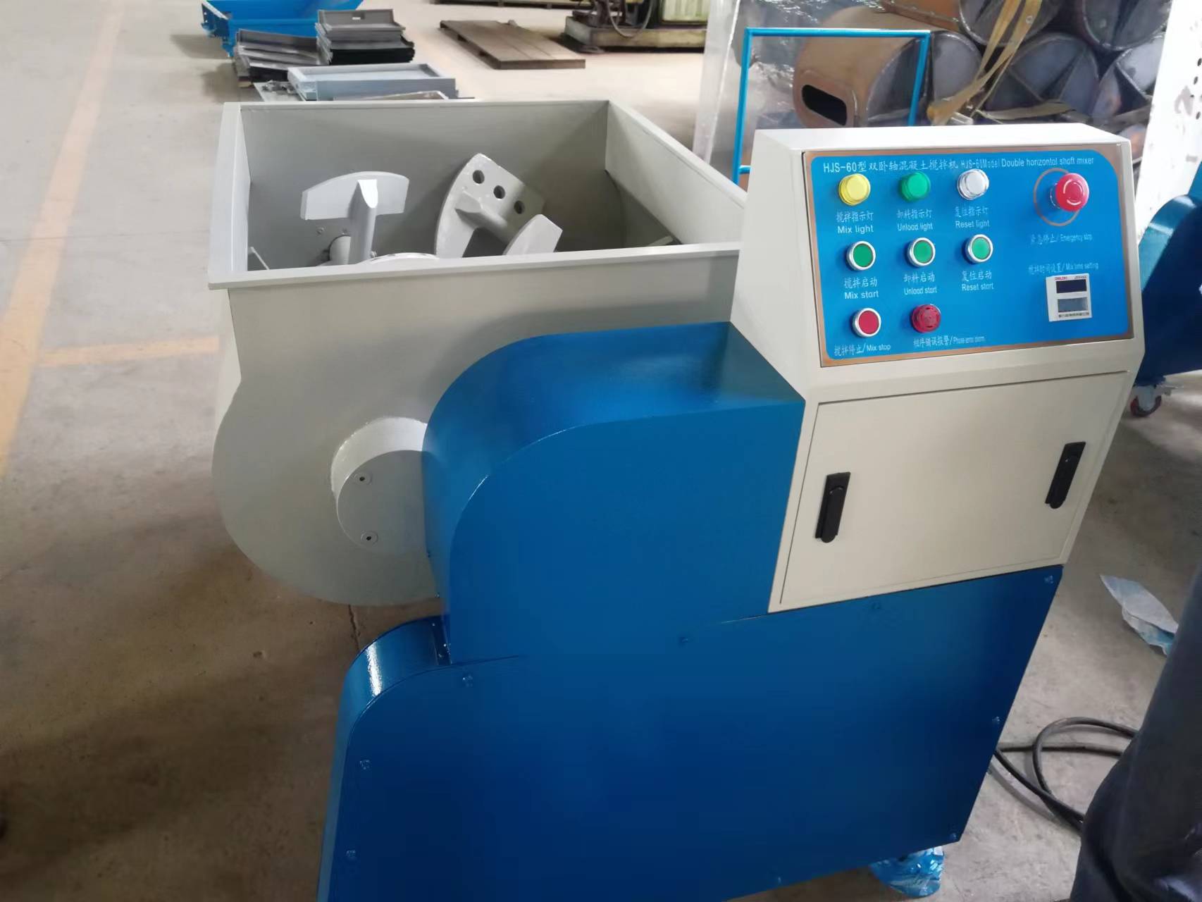 Beton blandingsplante laboratorie beton mixer