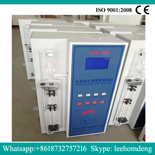 Blaine specifik overfladeareal tester