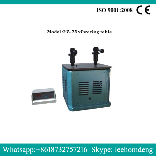 GZ-75 cementmørtelefon vibrationstabel