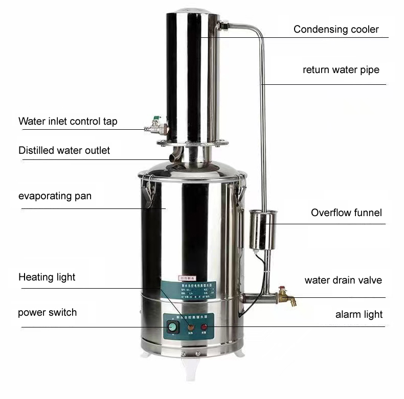 Auto Control Electric Heating Water Distiller
