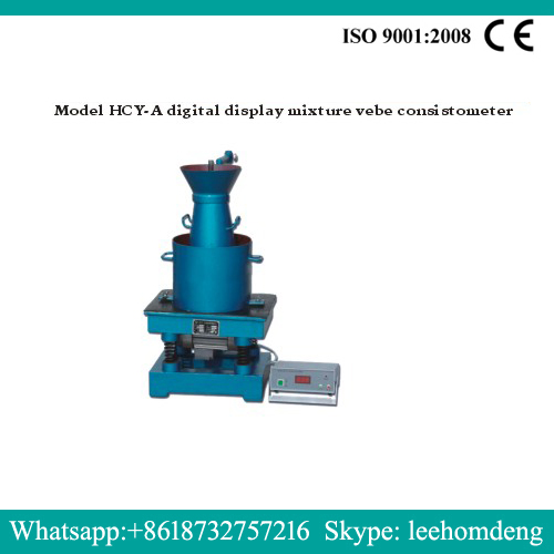 Digital beton Vebe Consistometer