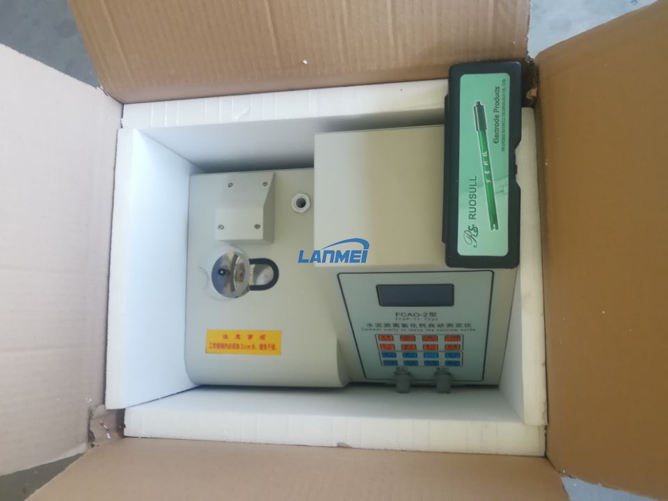 Laboratorium automatisk gratis calciumoxid tester
