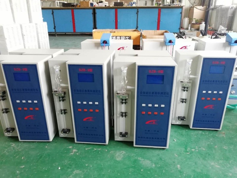 Cementspecifik overfladeareal tester
